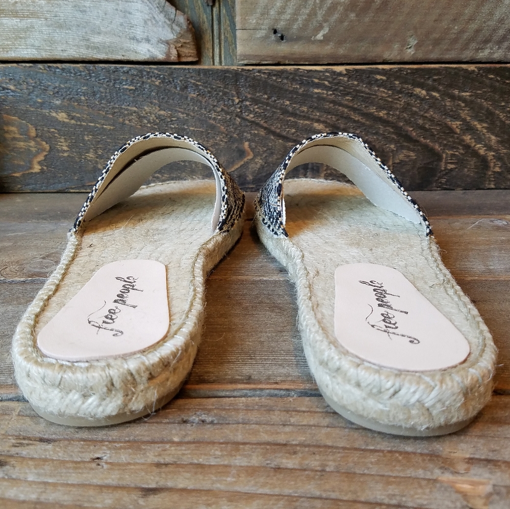 NIB NWT FREE PEOPLE Beachfront Espadrille Sandal - Picture 8 of 16